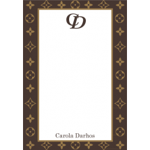 BLOCO PERSONALIZADO COM BOX ACRÍLICO - A10