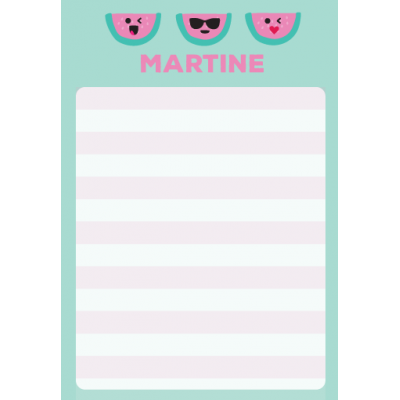 BLOCO PERSONALIZADO COM BOX ACRÍLICO - A17