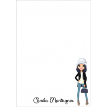 BLOCO PERSONALIZADO COM BOX ACRÍLICO - A19